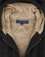 Vintage Tommy Hilfiger Heavyweight Lined Zip Up Hoodie - L