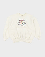Vintage 90's Embroidered Song of Norway Sweatshirt - XL