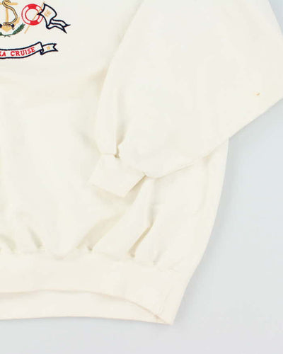 Vintage 90's Embroidered Song of Norway Sweatshirt - XL
