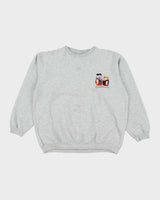 Vintage 90's The Flintstones Embroidered Promotional Sweatshirt - L