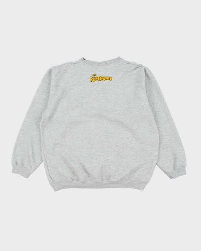 Vintage 90's The Flintstones Embroidered Promotional Sweatshirt - L
