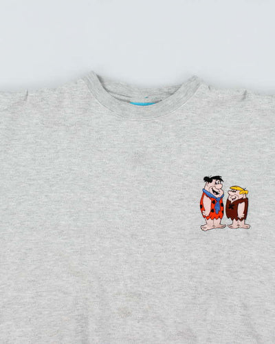 Vintage 90's The Flintstones Embroidered Promotional Sweatshirt - L