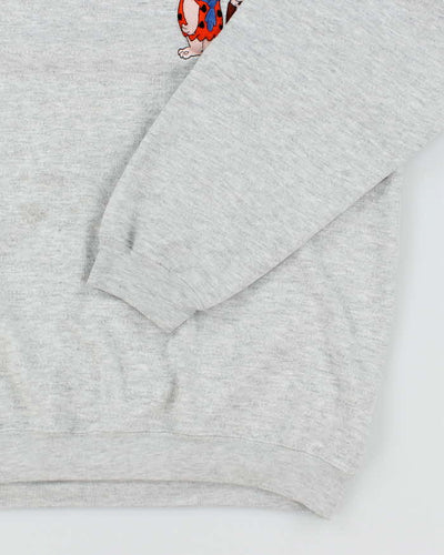 Vintage 90's The Flintstones Embroidered Promotional Sweatshirt - L