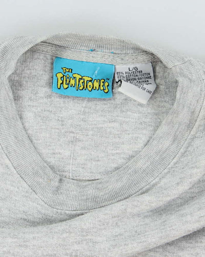 Vintage 90's The Flintstones Embroidered Promotional Sweatshirt - L