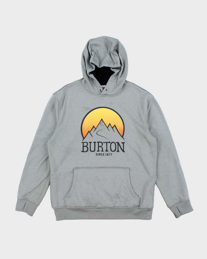 Vintage 2000's Burton Snowboards Dryride Centre Logo Hoodie - L