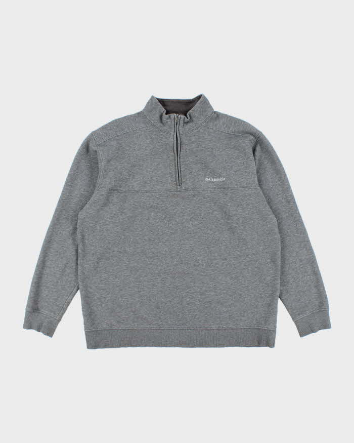 Vintage 2000's Columbia Quarter Zip Sweatshirt - L