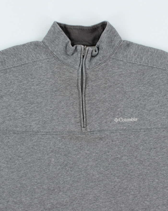 Vintage 2000's Columbia Quarter Zip Sweatshirt - L