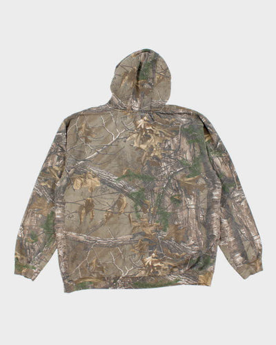 Vintage 2000's Real Tree Oversized Camouflage Hoodie - XXL