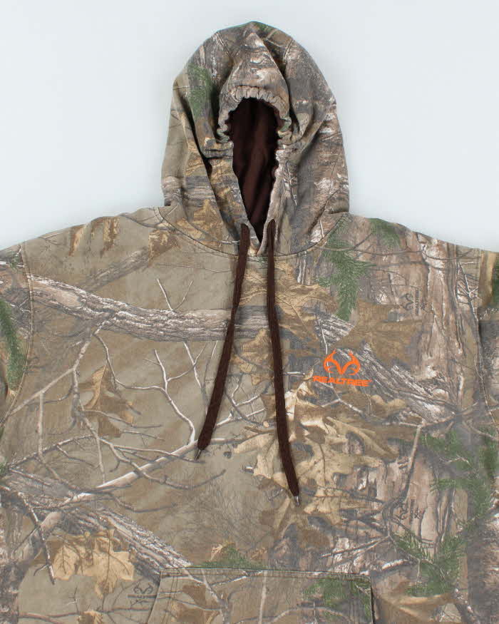Vintage 2000's Real Tree Oversized Camouflage Hoodie - XXL