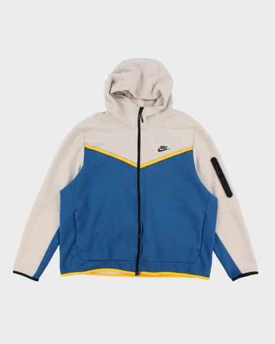 Nike Lightweight Two Tone Double Zip Up Hoodie - XXL