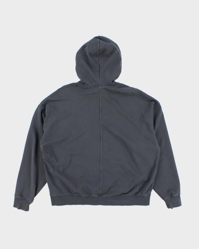 Vintage Y2K Guess Oversized Faded Zip Up Hoodie - L