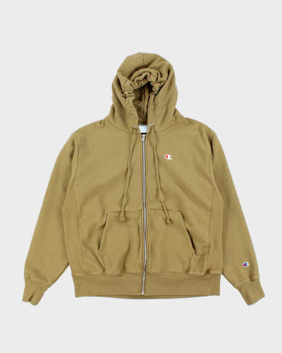 Vintage 2000's Champion Heavyweight Reverse Weave Zip Up Hoodie - L
