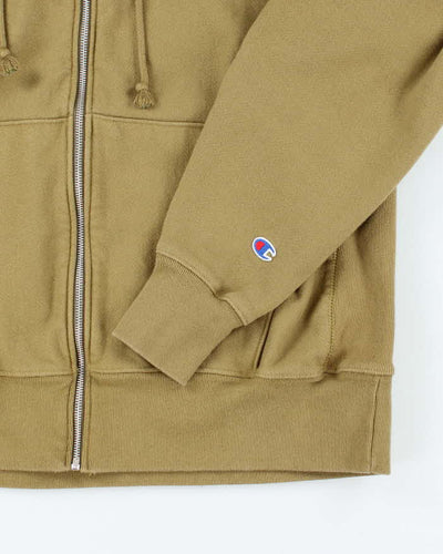 Vintage 2000's Champion Heavyweight Reverse Weave Zip Up Hoodie - L