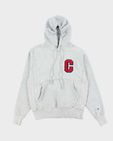 Vintage 2000's Champion C Patch Reverse Weave Hoodie - S