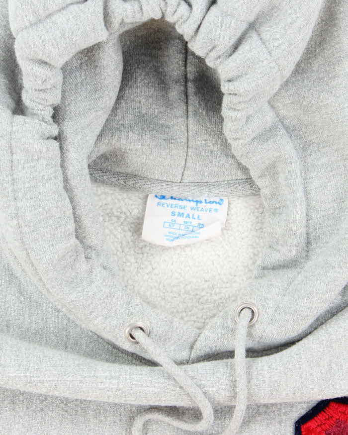 Vintage 2000's Champion C Patch Reverse Weave Hoodie - S