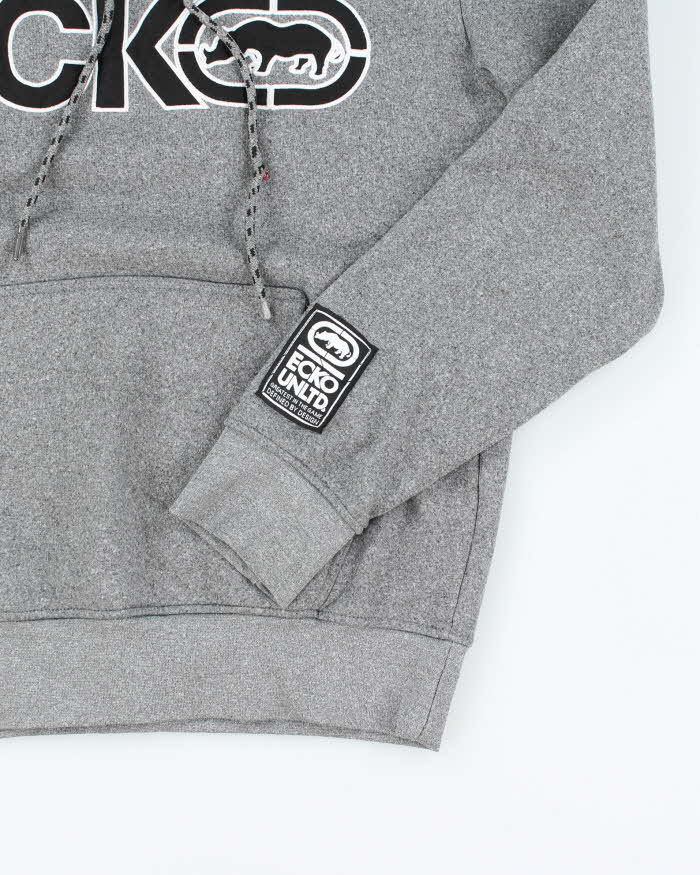 Vintage Y2K Ecko Spell Out Logo Hoodie - S