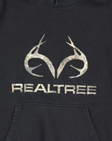 Vintage Realtree Black Hoodie - XL