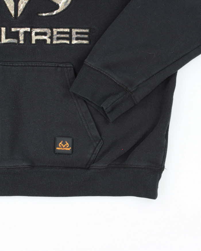 Vintage Realtree Black Hoodie - XL