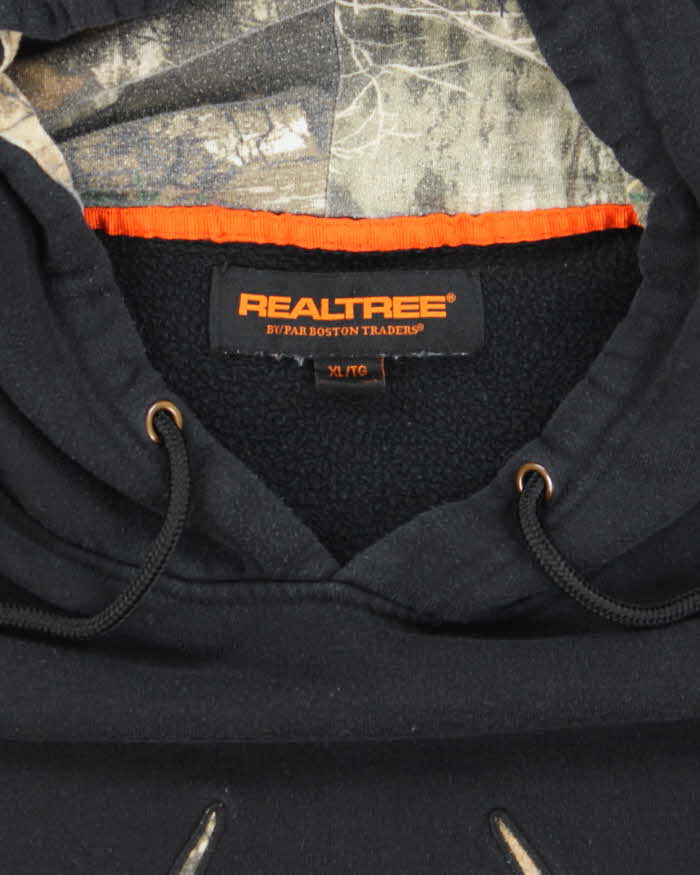 Vintage Realtree Black Hoodie - XL