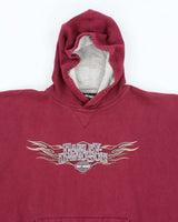 Vintage 00s Harley Davidson Oversized Hoodie - XL