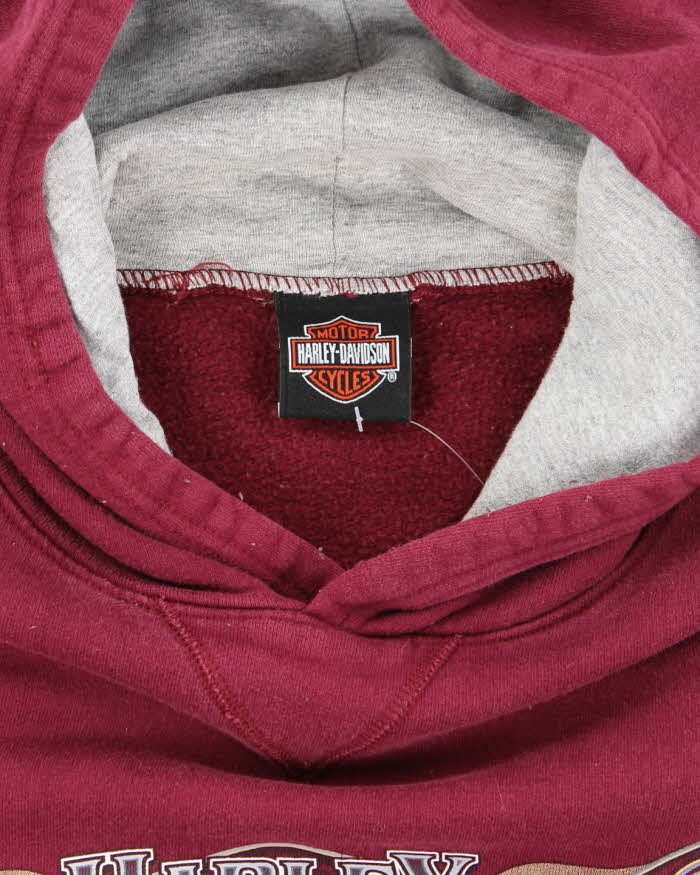 Vintage 00s Harley Davidson Oversized Hoodie - XL