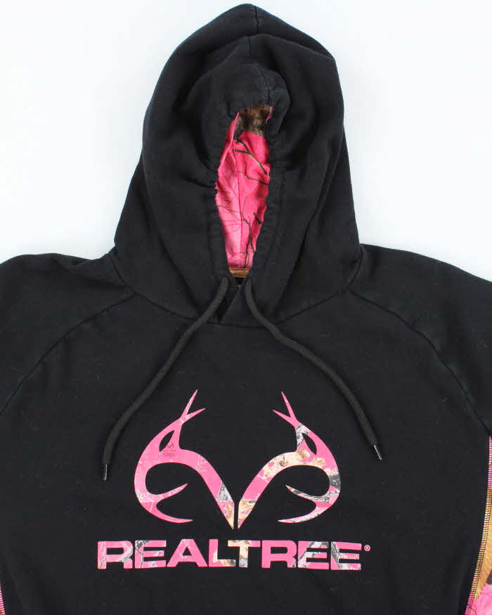 Vintage 00s Realtree Pink Camo Hoodie - XL