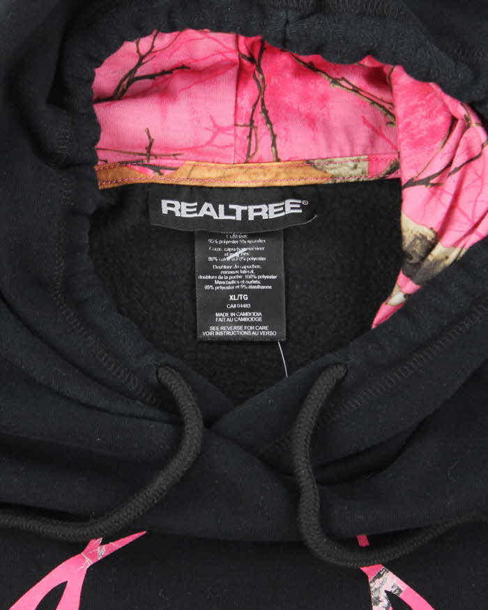 Vintage 00s Realtree Pink Camo Hoodie - XL