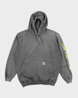 Vintage Carhartt Grey Hoodie - M