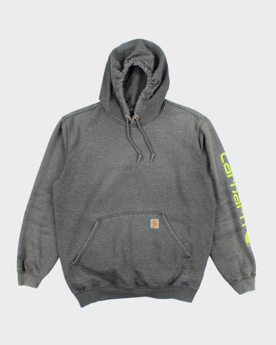 Vintage Carhartt Grey Hoodie - M