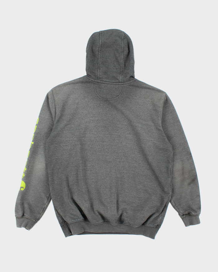 Vintage Carhartt Grey Hoodie - M