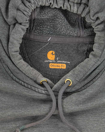 Vintage Carhartt Grey Hoodie - M