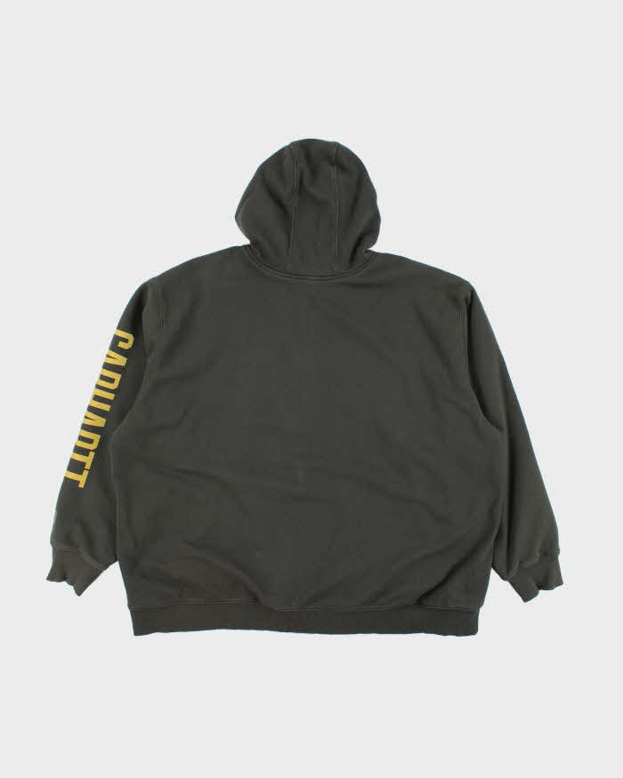 Vintage 2000's Carhartt Fleece Lined Zip-Up Hoodie - XXXL