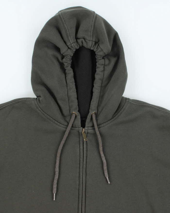 Vintage 2000's Carhartt Fleece Lined Zip-Up Hoodie - XXXL