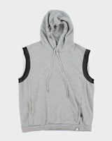 Vintage Y2k 00s Versace Sleeveless Hoodie - L