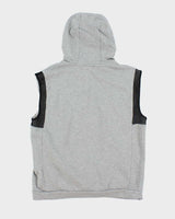 Vintage Y2k 00s Versace Sleeveless Hoodie - L