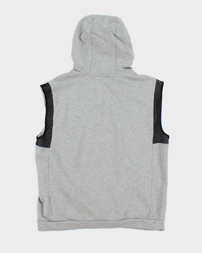 Vintage Y2k 00s Versace Sleeveless Hoodie - L