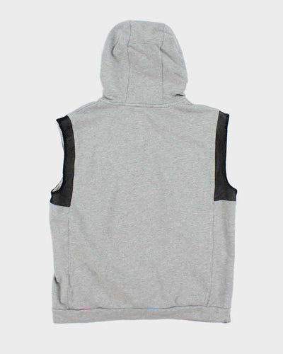 Vintage Y2k 00s Versace Sleeveless Hoodie - L