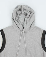 Vintage Y2k 00s Versace Sleeveless Hoodie - L