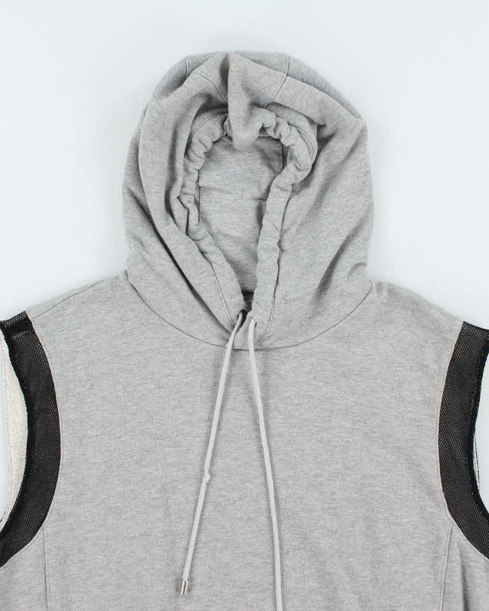 Vintage Y2k 00s Versace Sleeveless Hoodie - L