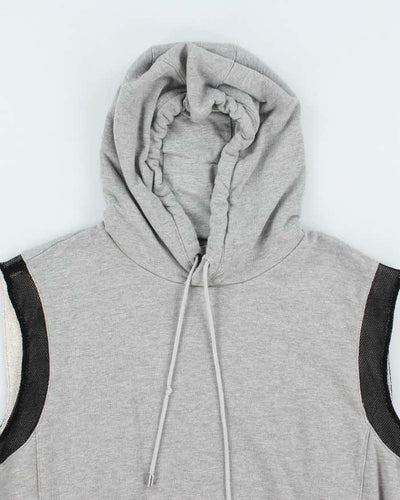 Vintage Y2k 00s Versace Sleeveless Hoodie - L