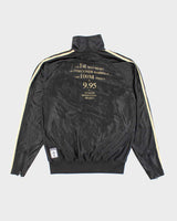 Vintage Adidas Black &amp; Gold Track Jacket - M