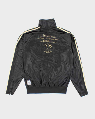 Vintage Adidas Black & Gold Track Jacket - M