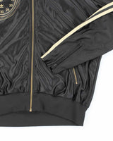 Vintage Adidas Black &amp; Gold Track Jacket - M