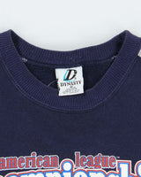 Vintage American League Baseball Championship Graphic Sweatshirt - M