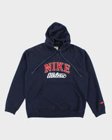 Vintage Y2K Nike Athletic Spell Out Logo Hoodie - L