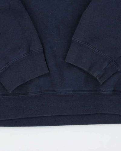 Vintage Y2K Nike Athletic Spell Out Logo Hoodie - L
