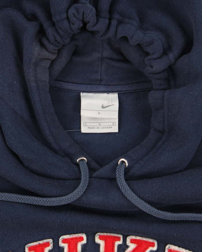 Vintage Y2K Nike Athletic Spell Out Logo Hoodie - L