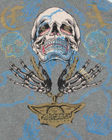 Vintage Y2K Ed Hardy All Over Printed Reversible Zip Up Hoodie - XXL