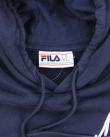 Vintage 2000's Fila Heavyweight Embroidered Hoodie - XL