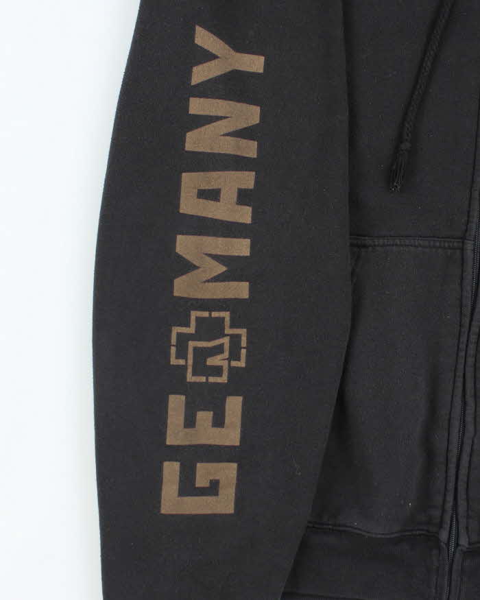 Vintage 2000's Rammstein Germany Tour Zip Up Hoodie - L